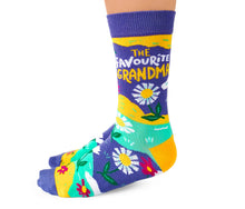 Load image into Gallery viewer, Favourite Grandma Ladies Socks
