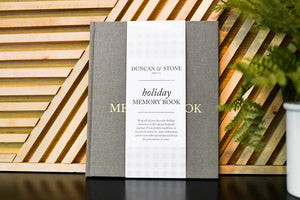 Holiday Memory Book Taupe