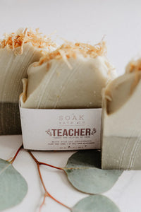 Teacher Soap Bar by Soak Bath Co.