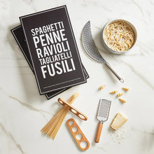 Load image into Gallery viewer, Pasta Essentials Book Box - Spaghetti Penne Ravioli
