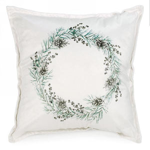 Pine Wreath Cushion