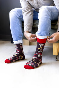 Mushroom Magic Mens Socks