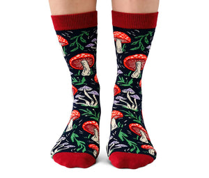 Mushroom Magic Ladies Socks