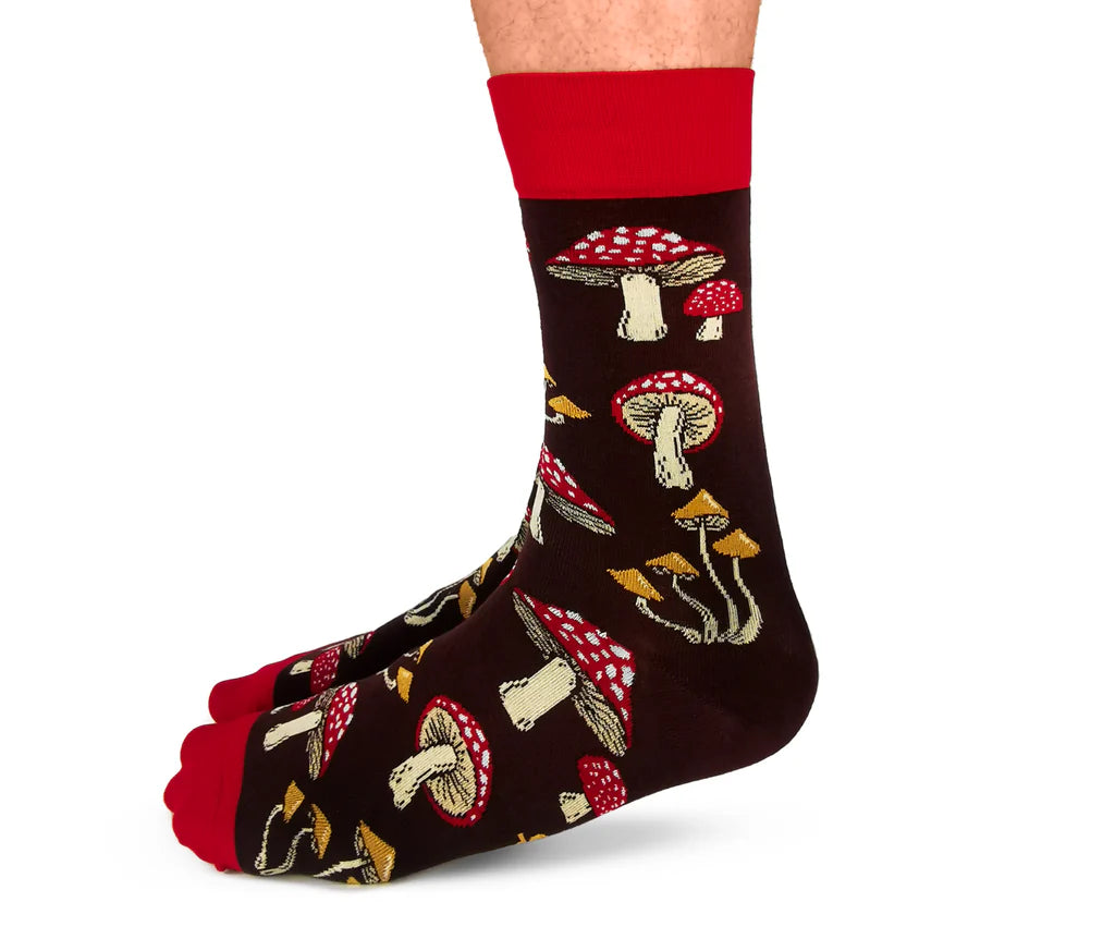 Mushroom Magic Mens Socks