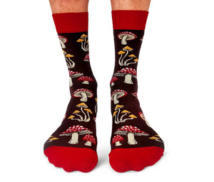 Mushroom Magic Mens Socks