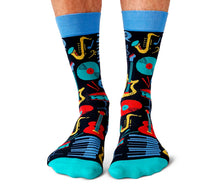 Load image into Gallery viewer, Music Mania Mens Socks
