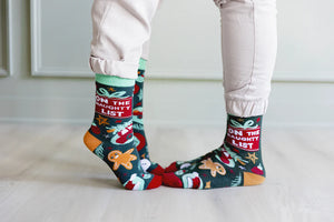 Naughty List Mens Socks