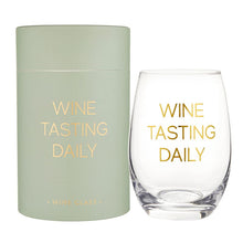 Load image into Gallery viewer, Wine Tasting Daily Glass
