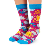 Load image into Gallery viewer, Ray of Sunshine Ladies Socks
