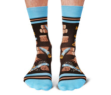 Load image into Gallery viewer, Sawdust Mens Socks
