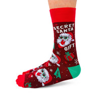 Load image into Gallery viewer, Secret Santa Mens Socks
