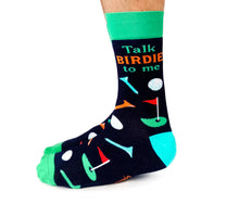 Load image into Gallery viewer, Talk Birdie To Me Mens Socks
