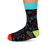 Load image into Gallery viewer, Math Attack Mens Socks
