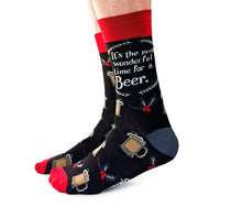 Load image into Gallery viewer, The Most Wonderful Beer Mens Socks
