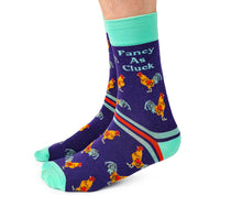 Load image into Gallery viewer, Fancy as Cluck Mens Socks
