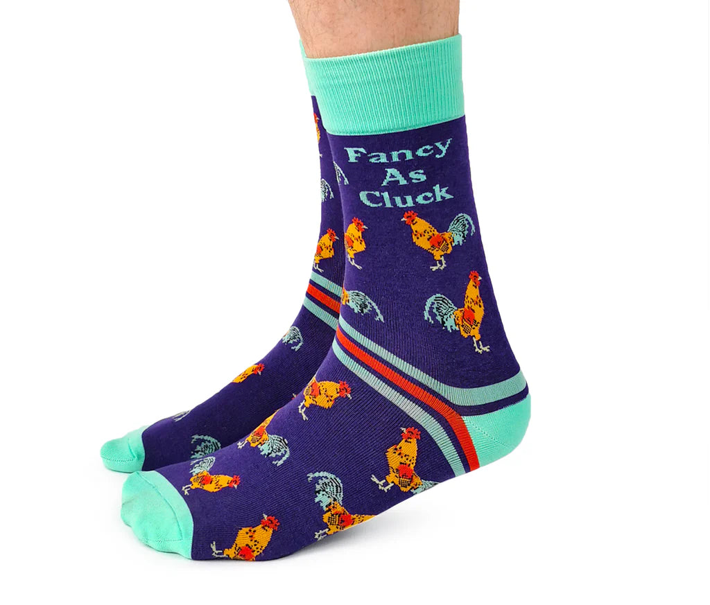 Fancy as Cluck Mens Socks