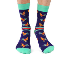 Load image into Gallery viewer, Fancy as Cluck Mens Socks
