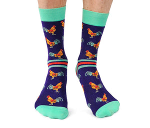 Fancy as Cluck Mens Socks