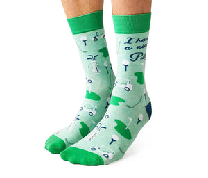 Nice Putt Men's Socks