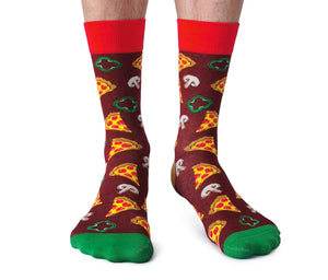 Pizza Party Mens Socks