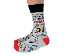 Load image into Gallery viewer, Tool Time Mens Socks
