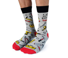 Load image into Gallery viewer, Tool Time Mens Socks
