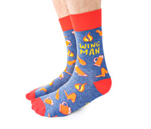 Load image into Gallery viewer, Wing Man Mens Socks
