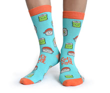 Load image into Gallery viewer, Sushi Roll Ladies Socks
