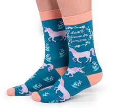 Load image into Gallery viewer, Unicorn Utopia Ladies Socks
