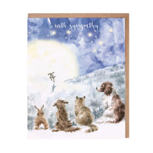 Load image into Gallery viewer, Farewell Friend Pet Sympathy Card
