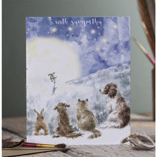 Load image into Gallery viewer, Farewell Friend Pet Sympathy Card
