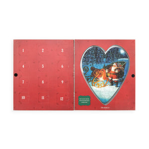 Here Comes Santa Claus Countdown Puzzle