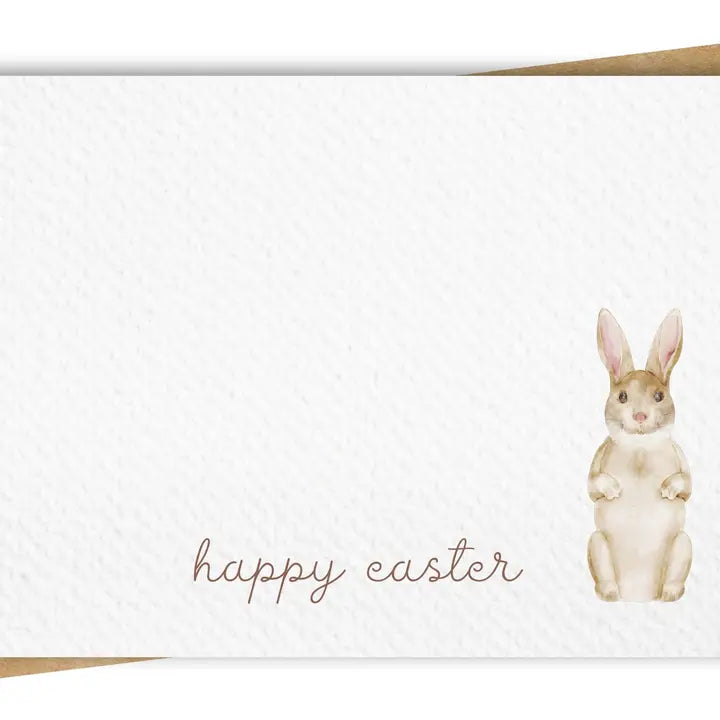 Standing Bunny Easter Card