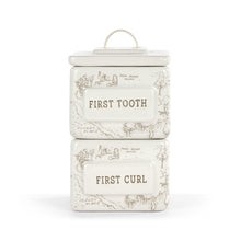 Load image into Gallery viewer, Winnie The Pooh First Tooth and Curl Keepsake Box
