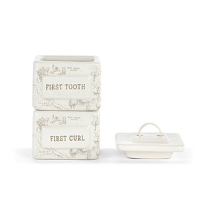 Winnie The Pooh First Tooth and Curl Keepsake Box