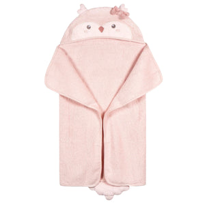 Just Born Baby Towel, Pink