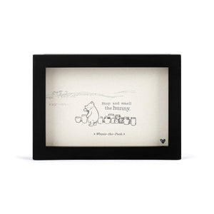 Winnie-the-Pooh Well Being Inspiration Cards with Frame