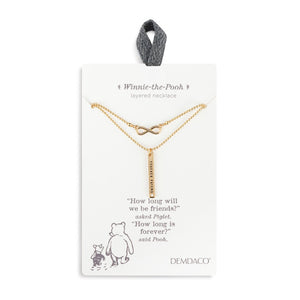 Winnie The Pooh Layered Necklace