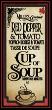 Load image into Gallery viewer, Red Pepper + Tomato Cup of Soup
