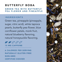 Load image into Gallery viewer, Butterfly Boba Tea Sachets
