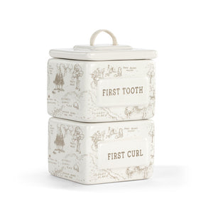 Winnie The Pooh First Tooth and Curl Keepsake Box