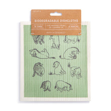 Load image into Gallery viewer, Eeyore Biodegradable Dish Cloths Set of 2
