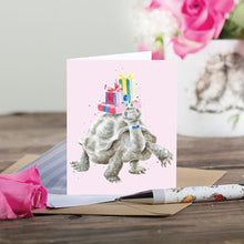 Load image into Gallery viewer, Let&#39;s Shellebrate Birthday Enclosure Card
