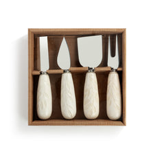 Load image into Gallery viewer, Leaves Cheese Serving Utensils, set 4
