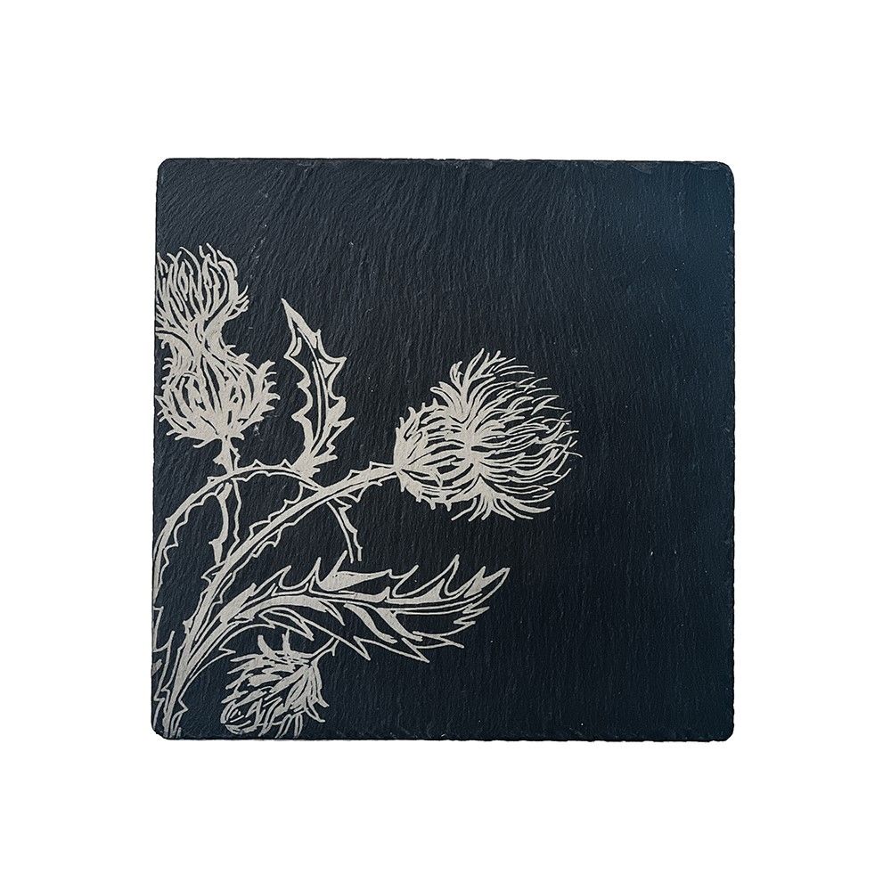 Thistle Trio Slate Pot Stand