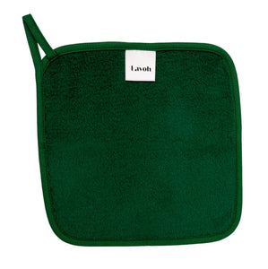 Lavoh Classic Facecloth, Emerald