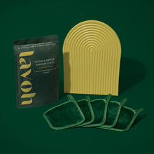 Load image into Gallery viewer, Lavoh Mini Facecloth Set, Emerald
