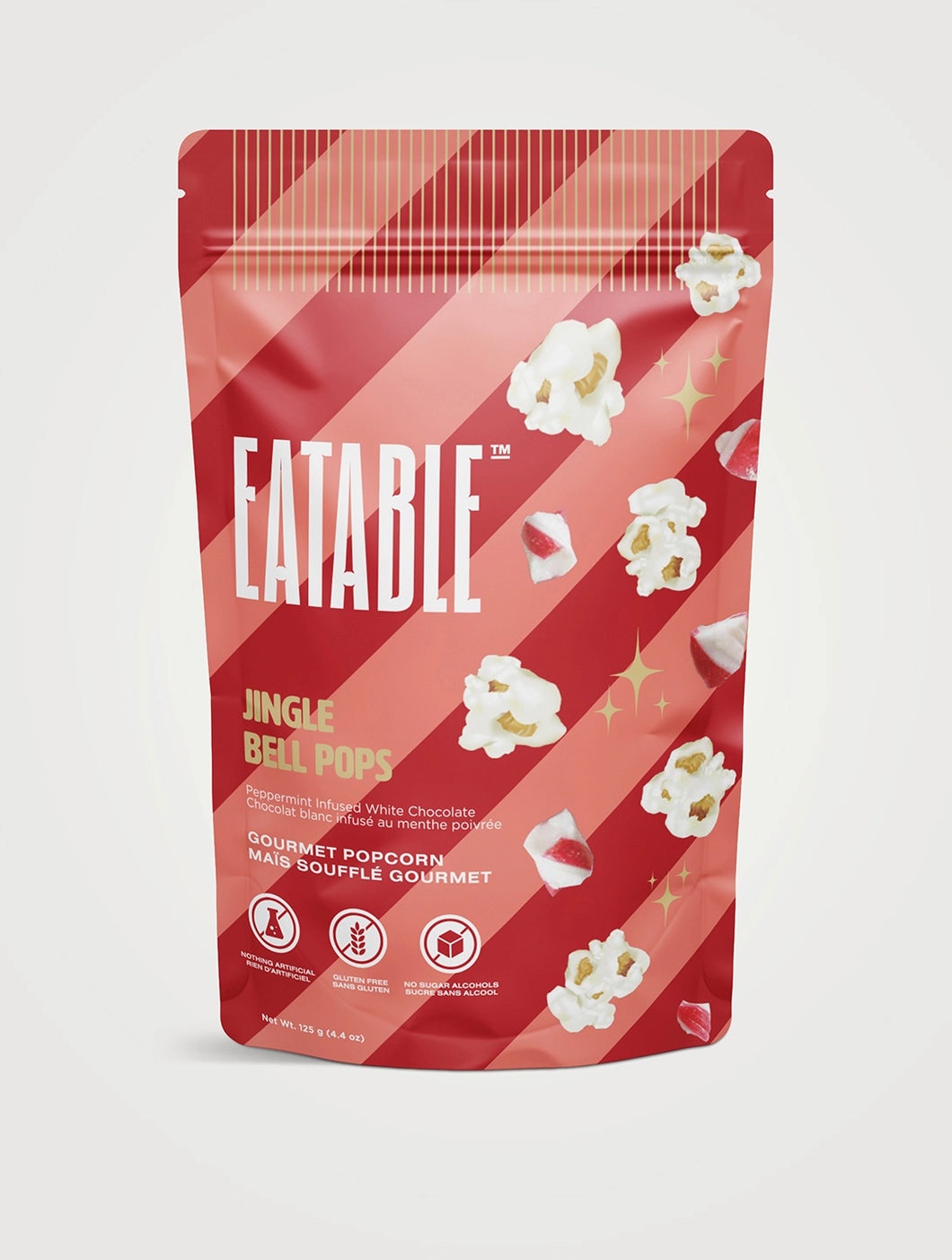 Eatable Jingle Pops Gourmet Popcorn