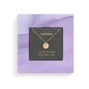 Your Journey Courage Book with Necklace