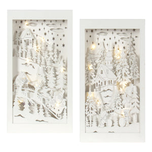 Winter Scene Light Boxes